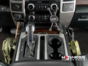 Ford F-Series Center Console Organizer - Molle Panels & Device Mount Ford F-Series Center Console Organizer - Molle Panels & Device Mount